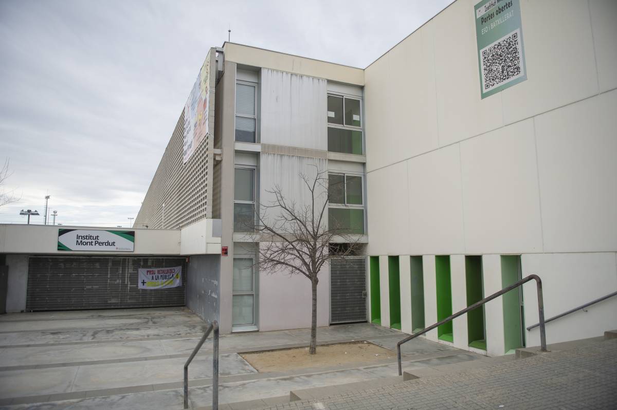 El Mont Perdut és el centre al qual reduiran una línia de primer d'ESO