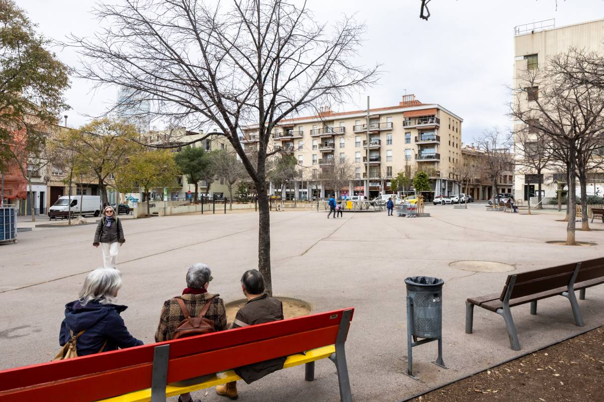 L`espai diàfan de la plaça de la Creu Alta es mantindrà - Juanma Peláez L`espai diàfan de la plaça de la Creu Alta es mantindrà