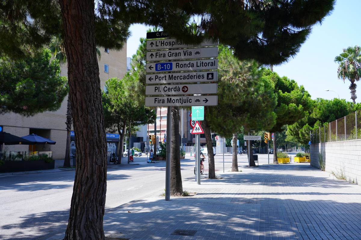 Mor un motorista de 25 anys en un accident al centre de Barcelona