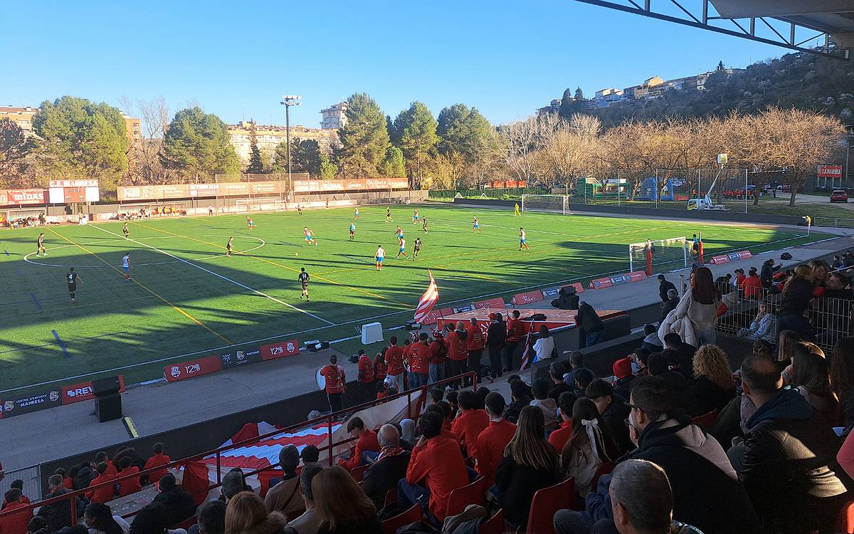 Llum al Congost: victòria i lideratge del CE Manresa davant 2.100 espectadors