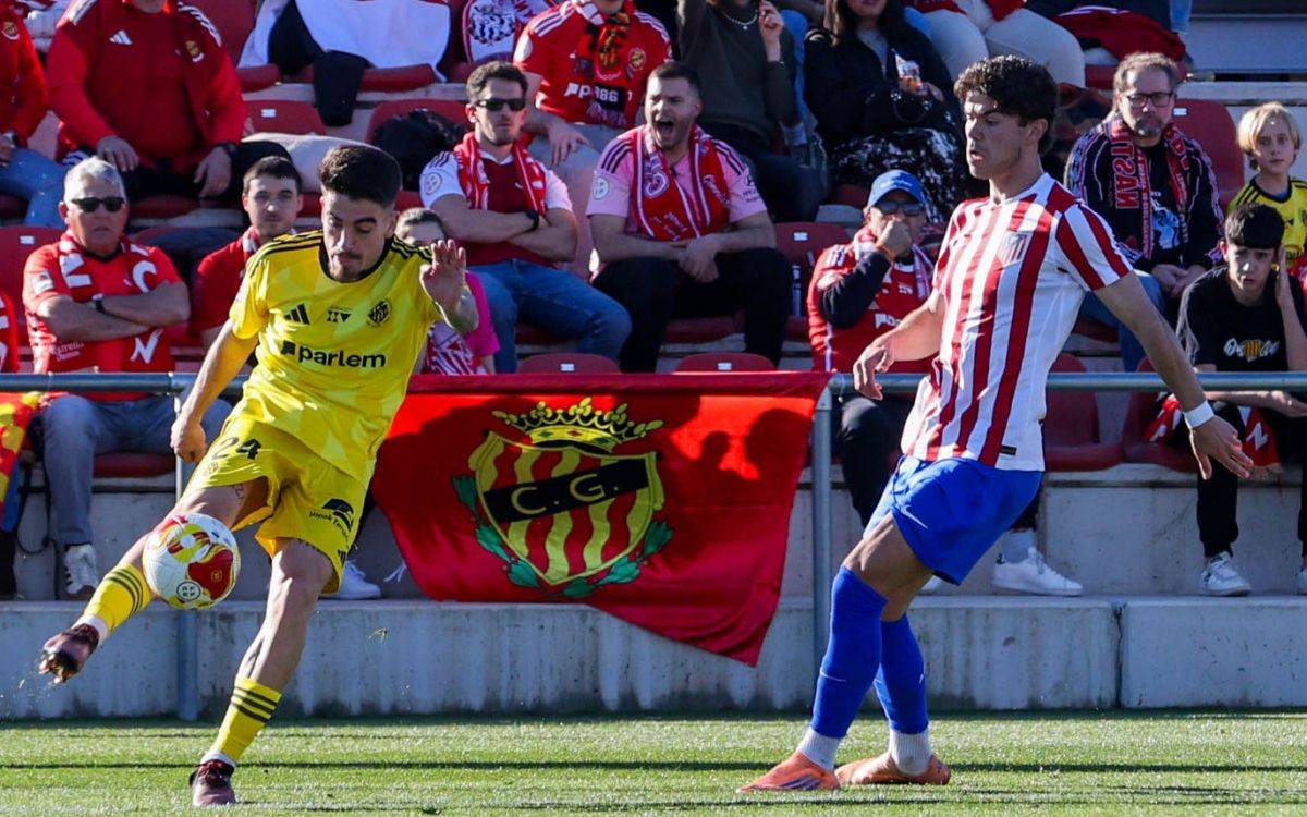 El Nàstic dona un cop sobre la taula i guanya al camp de l'Atlético Madrileño (1-2)