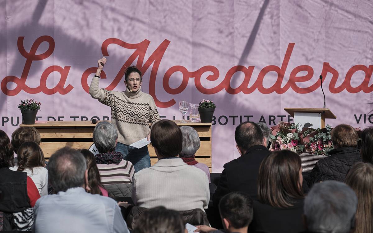 Vic celebra la primera edició de La Mocadera, la fira de l`embotit català artesà.