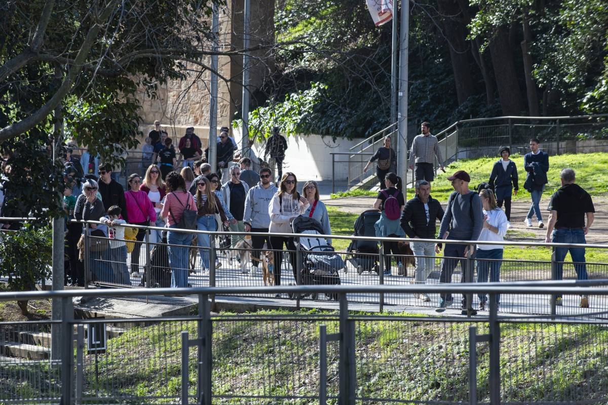 Vallparadís floreix d'activitat després d'un mes i mig de mal temps: "És el punt de trobada ideal"