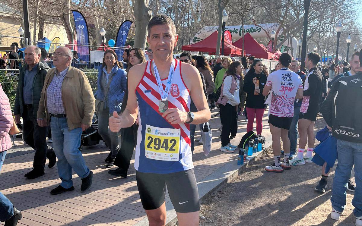 Josep Casals bat els rècords M50 de Manresa en marató i en 10 quilòmetres en set dies