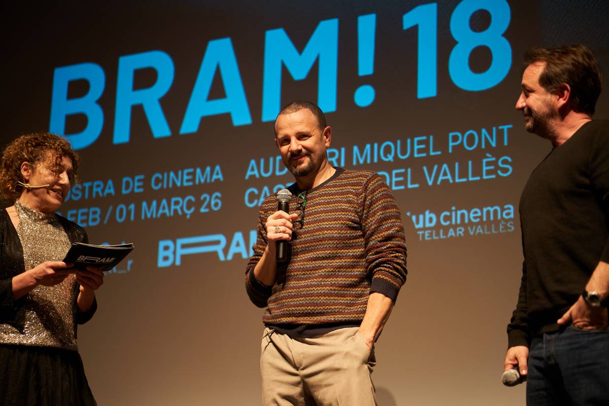 Marc Martínez i Guille Cascante, en l`estrena del BRAM! a Castellar