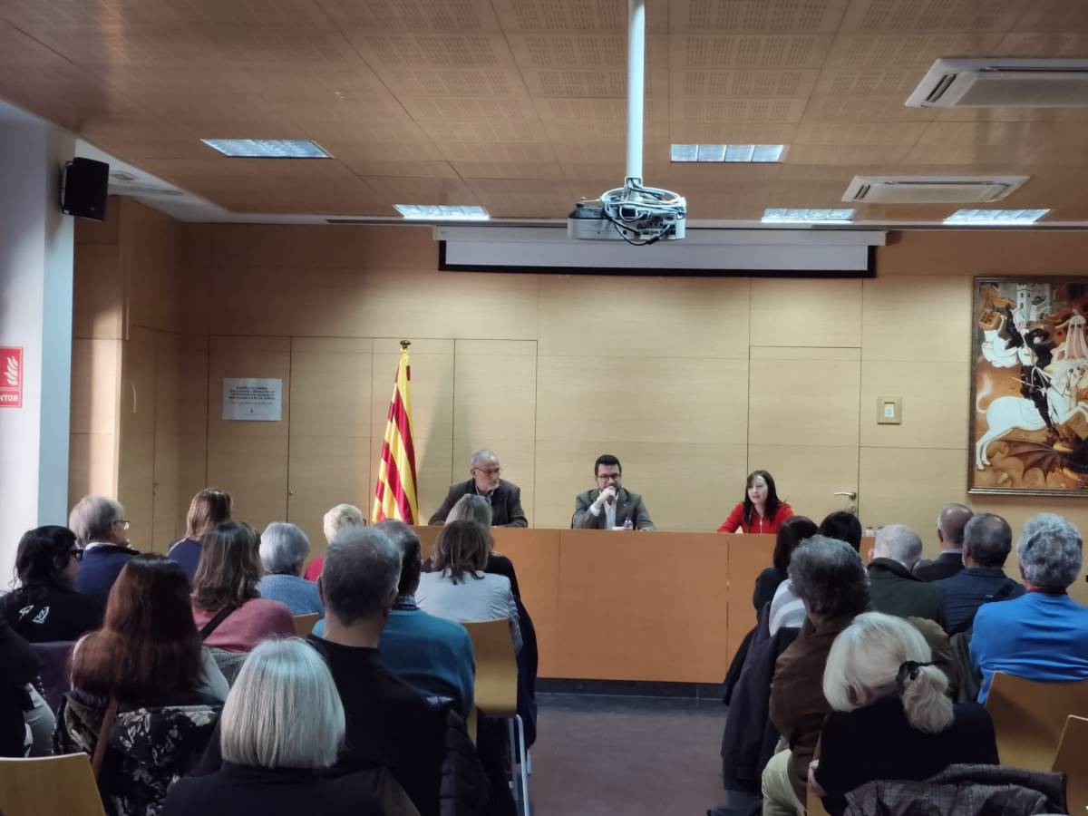 L'acte de presentació del Centre de Debats del Baix Montseny. - Bernat Castanyer