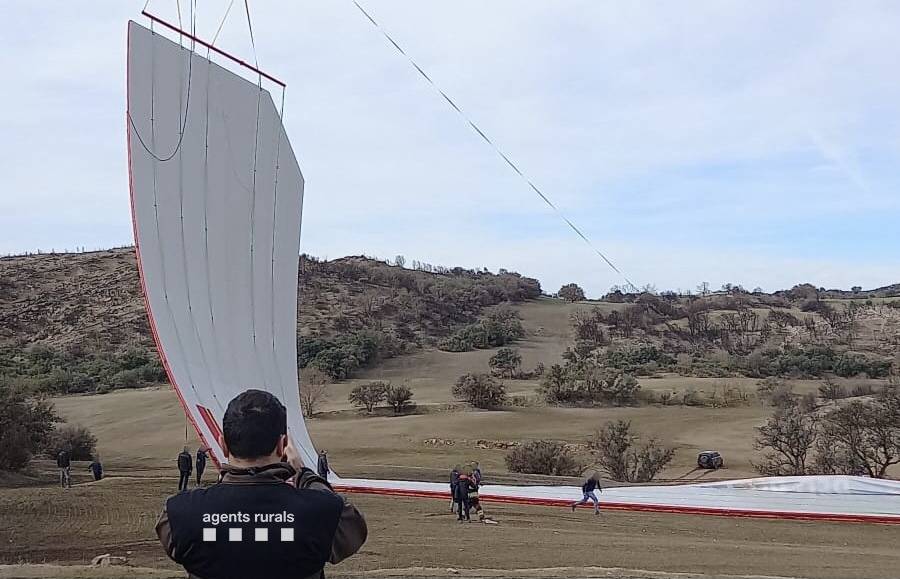 Denunciada una empresa de begudes energètiques per vols il·legals a la Noguera