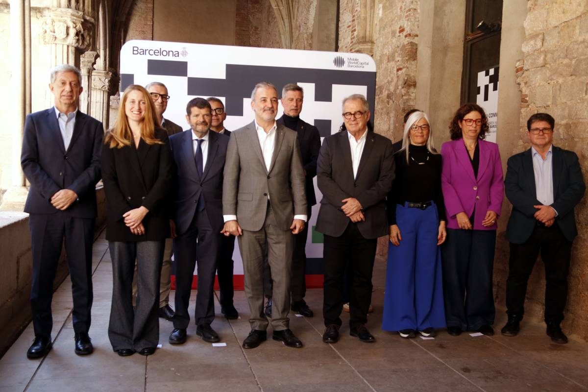 Barcelona celebra el 20è aniversari del Mobile World Congress a Barcelona amb una mostra itinerant