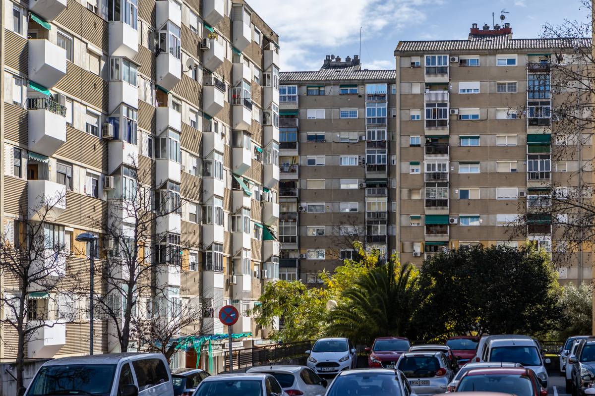 Edificis de Badia del Vallès, en una imatge de recurs - Juanma Peláez Edificis de Badia del Vallès, en una imatge de recurs