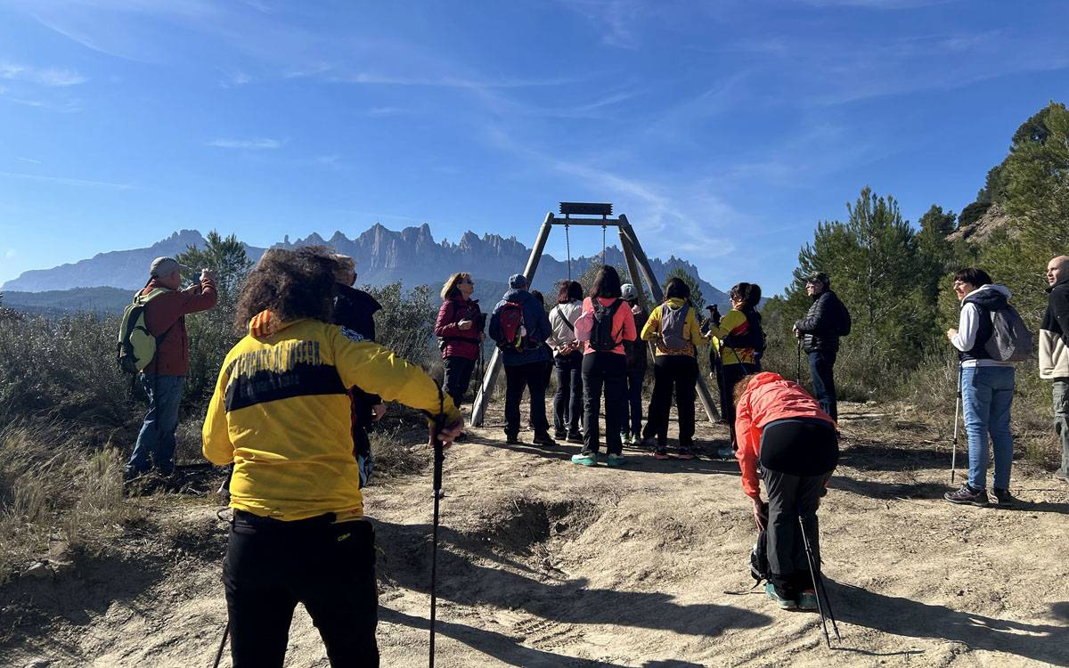 Sant Vicenç estrena amb èxit la Ruta dels Gronxadors Panoràmics de Montserrat