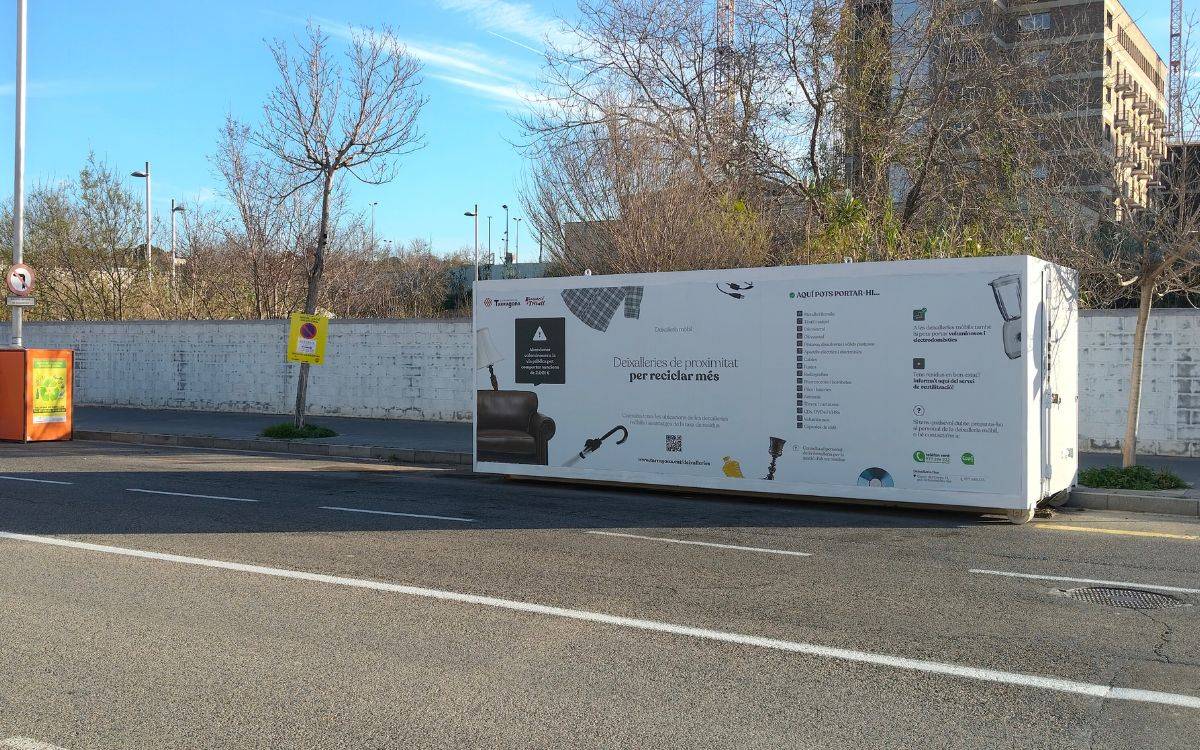 L'Ajuntament de Tarragona amplia la recollida de residus amb una nova deixalleria permanent