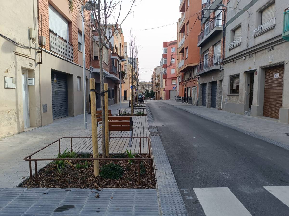 Millora dels carrers de la Romànica a Barberà - Cedida Millora dels carrers de la Romànica a Barberà