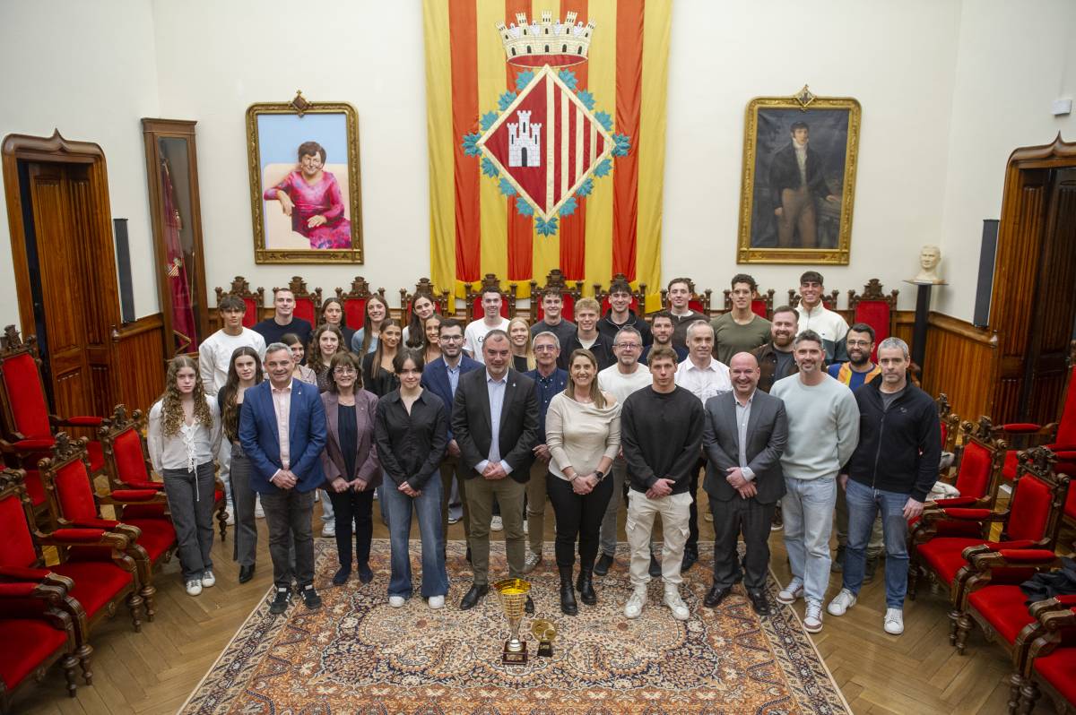 Honors als nedadors del CN Terrassa