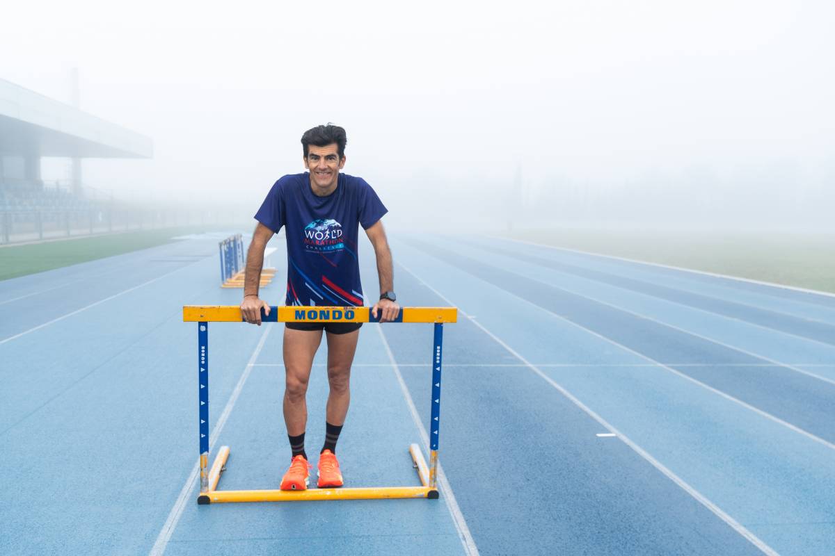 Set maratons en set dies i en set continents: «La neu de l'Antàrtida s'assembla a córrer per la platja»