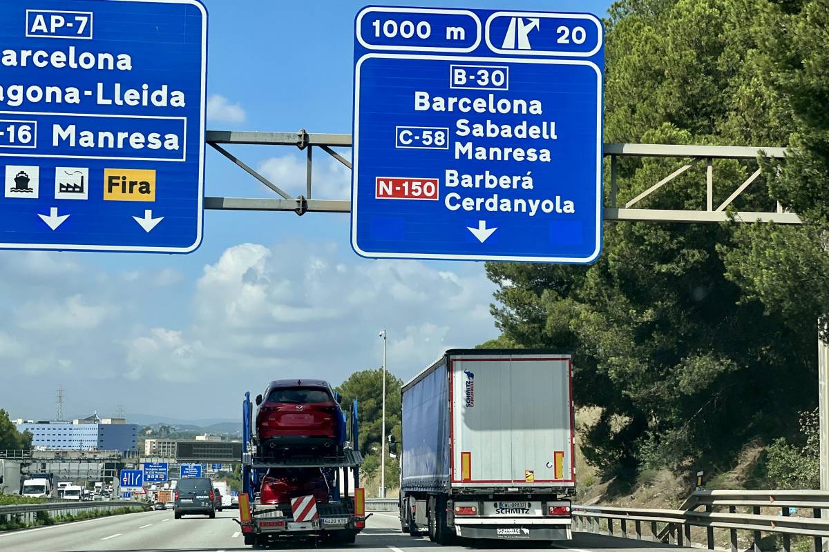 L'accent de 'Barberà' i altres casos als cartells de les carreteres: està desapareixent el català de les autopistes?