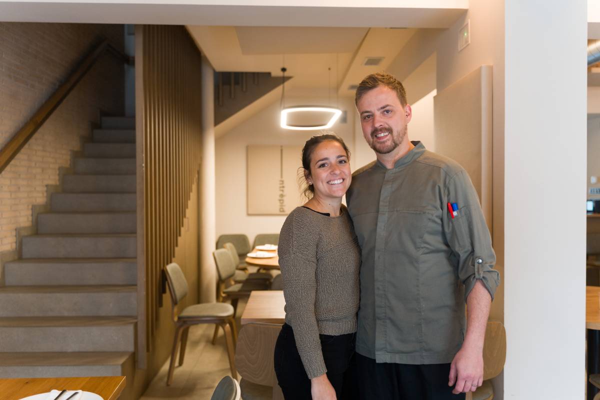 El restaurant Intrèpid, a la Guía Repsol: "Quan ens ho van dir, em vaig posar a plorar com un nen"