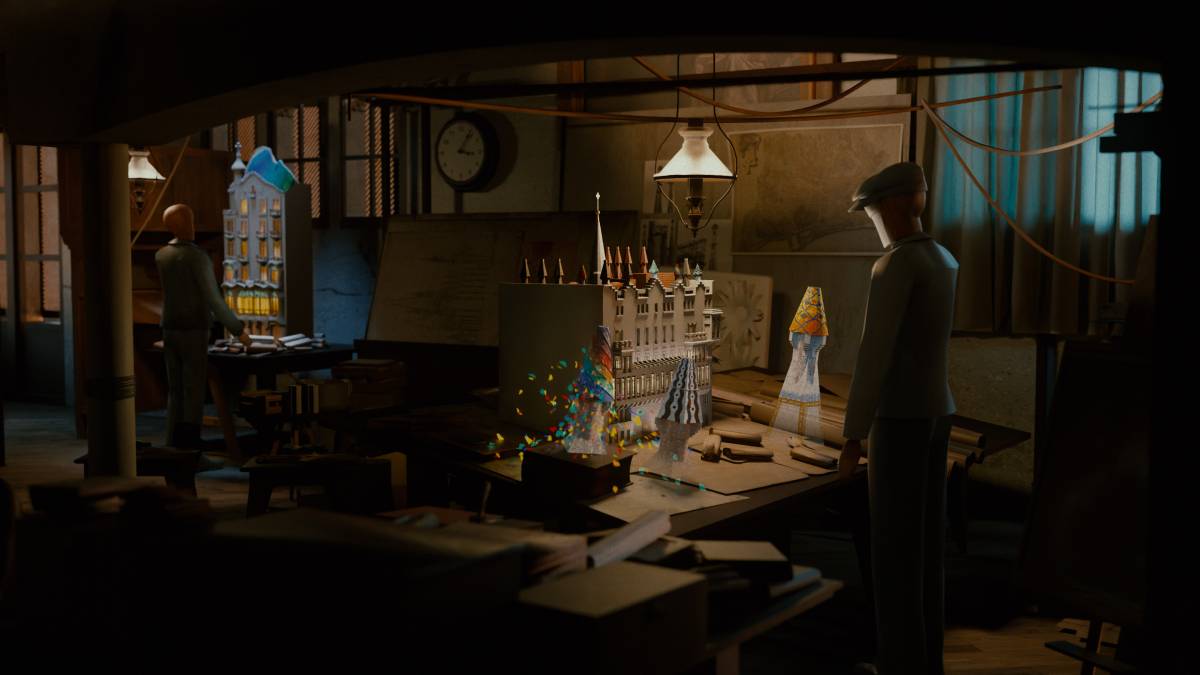 Visitar el taller de Gaudí ja és possible gràcies a la realitat virtual