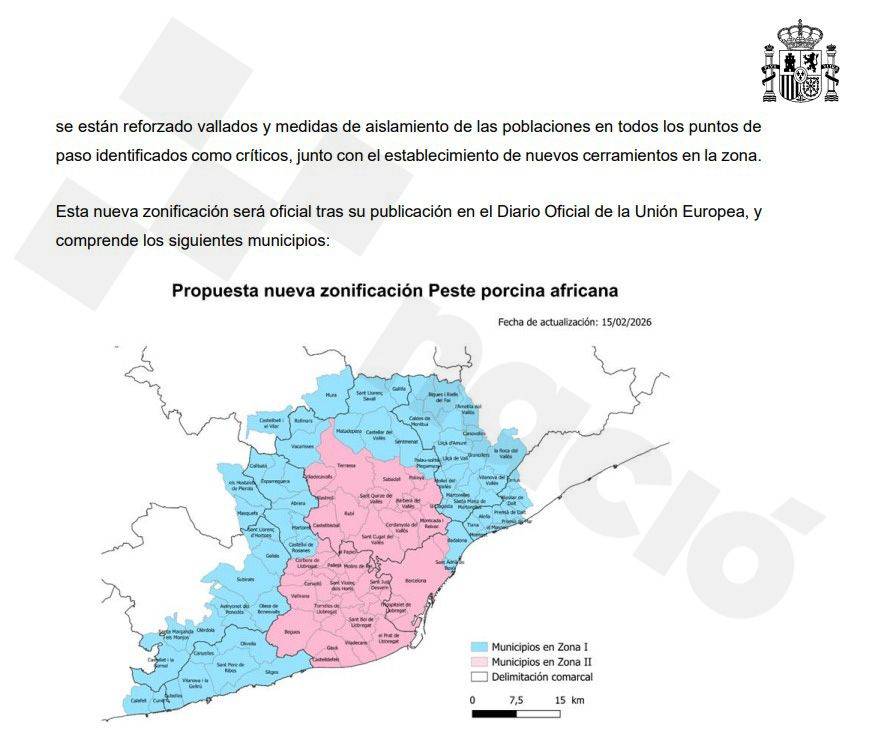 La inclusió de Calafell i Cunit a la zonificació ha bloquejat les exportacions de Tarragona a la Xina
