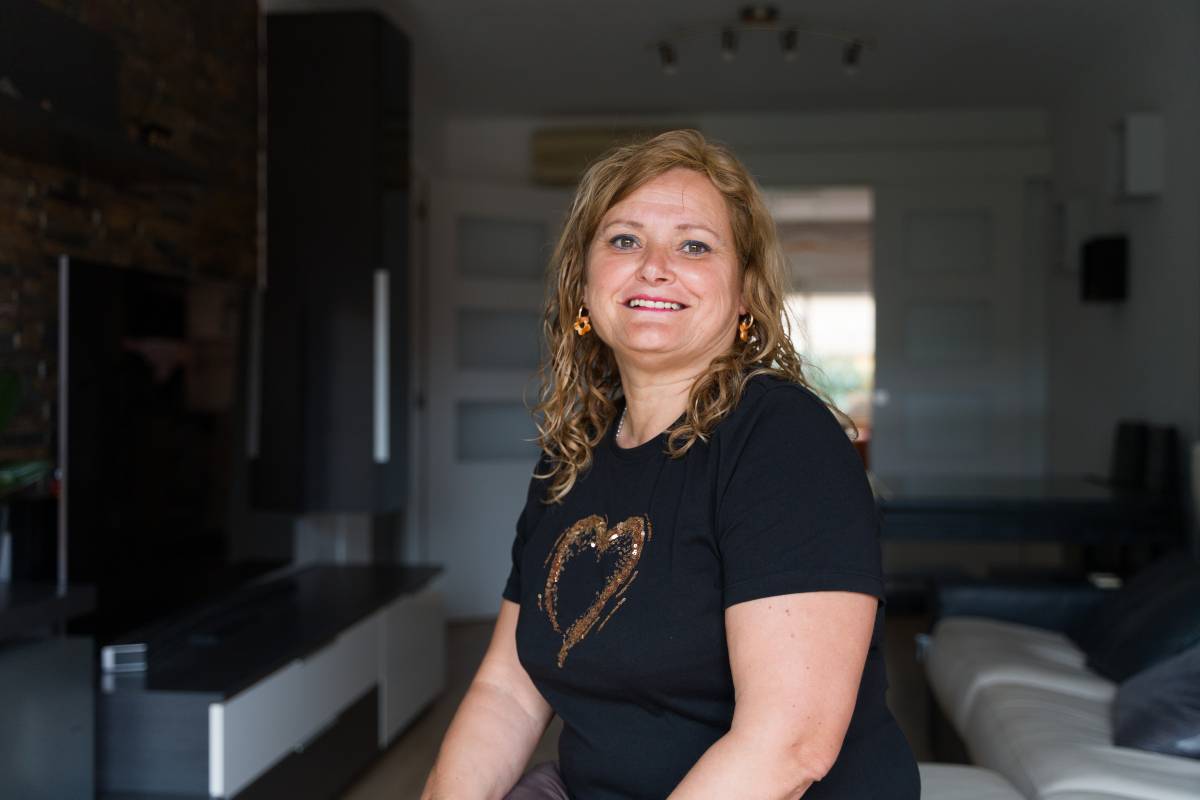 Marga Llerena, treballadora del sector de les cures