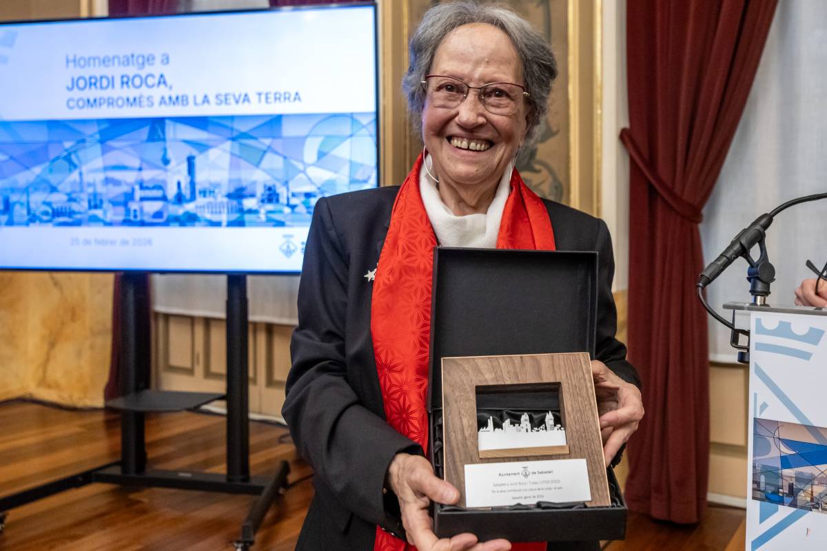 Joana Soler, presidenta de Joventuts Musicals i companya de Jordi Roca - JUANMA PELÁEZ Joana Soler, presidenta de Joventuts Musicals i companya de Jordi Roca