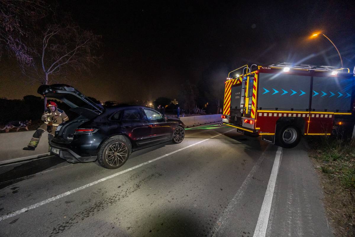 Accident de trànsit al pont entre Sabadell i Sant Quirze - Juanma Peláez Accident de trànsit al pont entre Sabadell i Sant Quirze