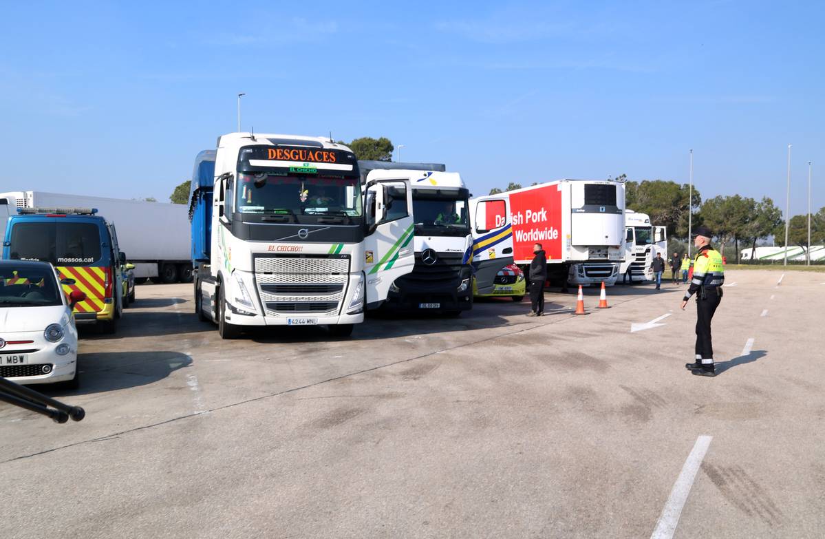 Macrocontrol del transport de mercaderies al tram ebrenc de l'autopista AP-7