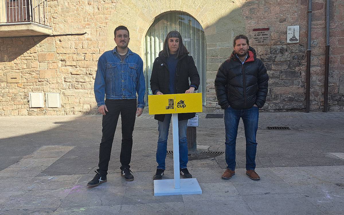 El regidor de la CUP, Rubèn López, denunciat per la Policia Local de Santpedor pels fets del ple