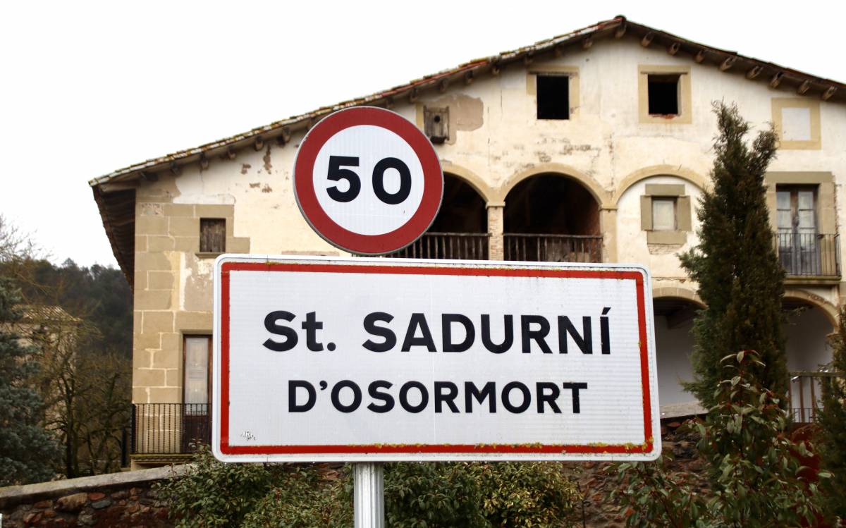 La reserva natural que projecten a Sant Sadurní d'Osormort ocuparia la meitat del municipi