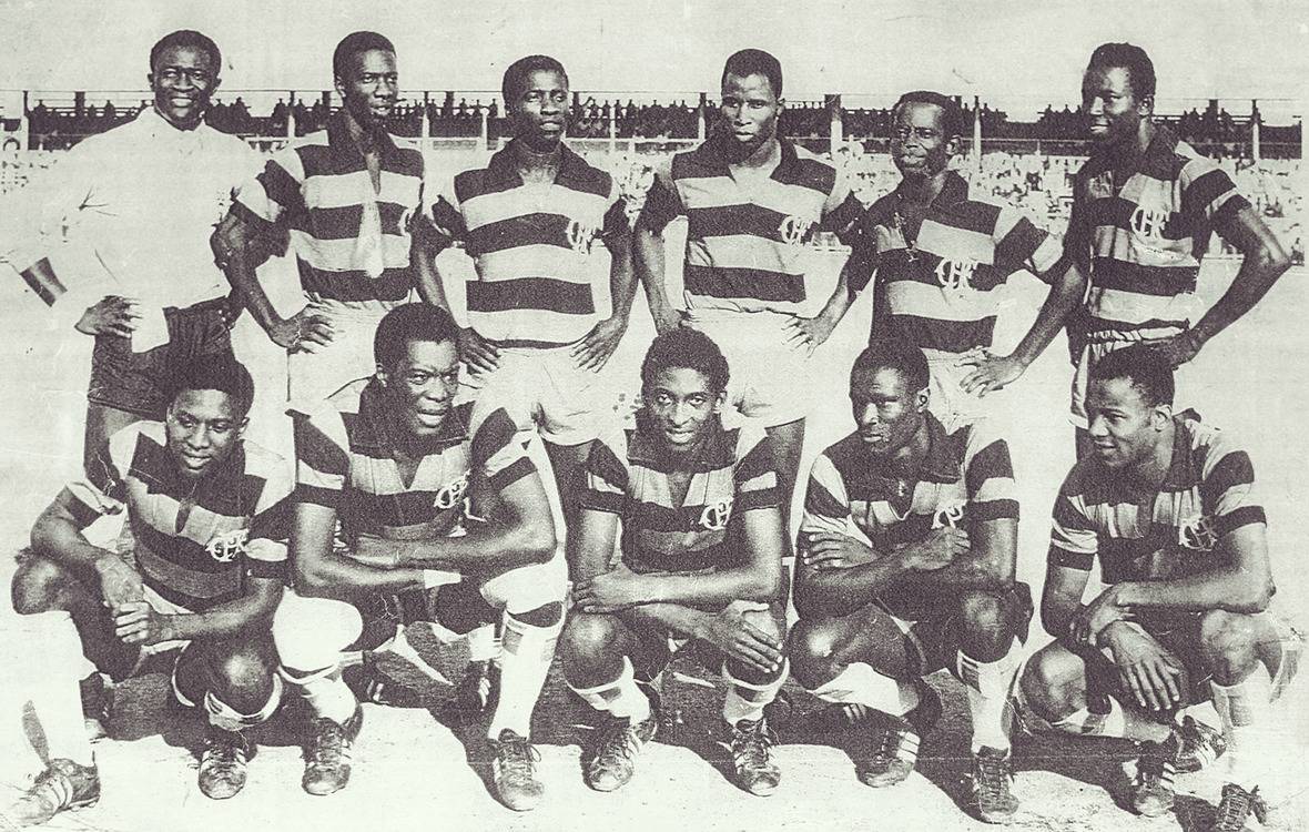 L’equip del Real Republicans, en una imatge de 1963. - @ghanaspora