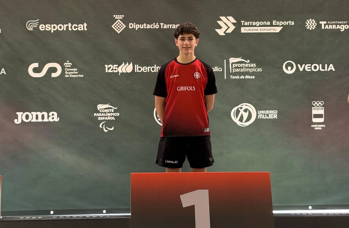 Roc Gibert, campió cadet del torneig estatal de Tarragona