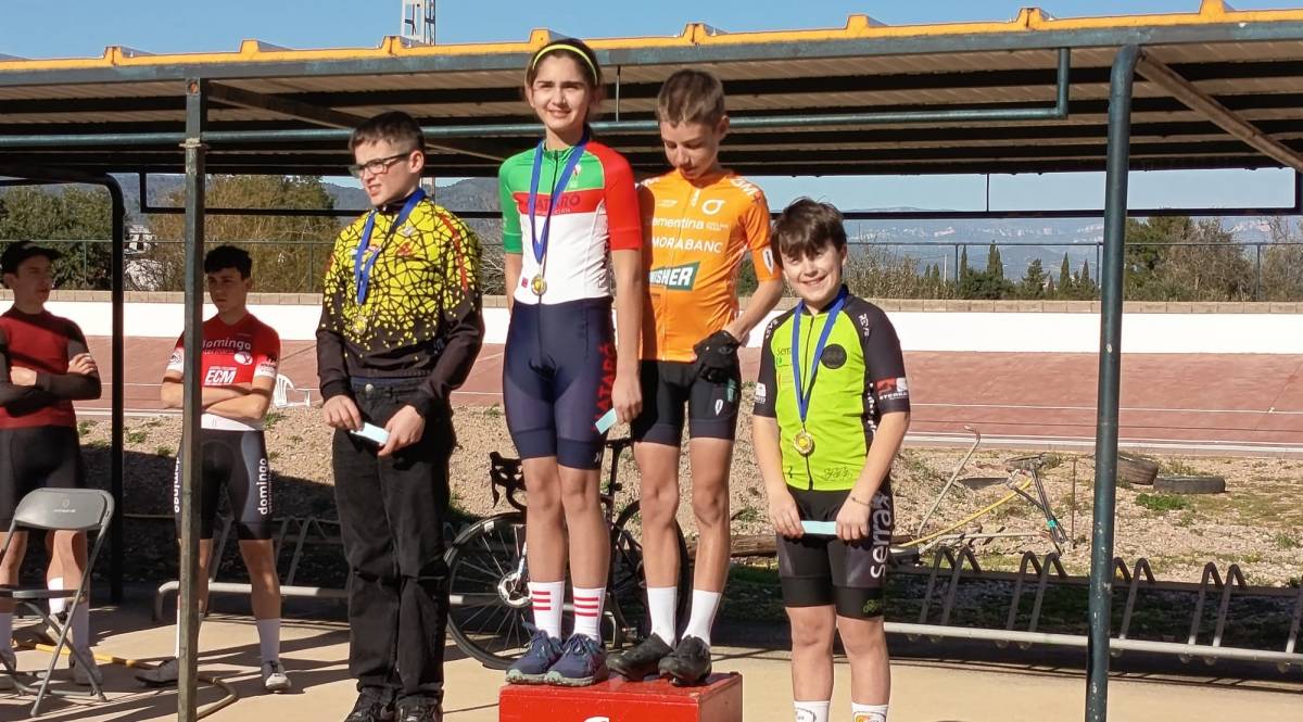 Aniol Gil es va imposar en la tercera prova de pista de la Lliga Catalana aleví