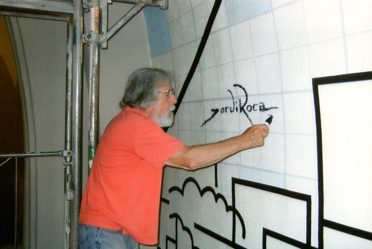 Quan les parets de Sabadell estimaven: els murals inoblidables de Jordi Roca