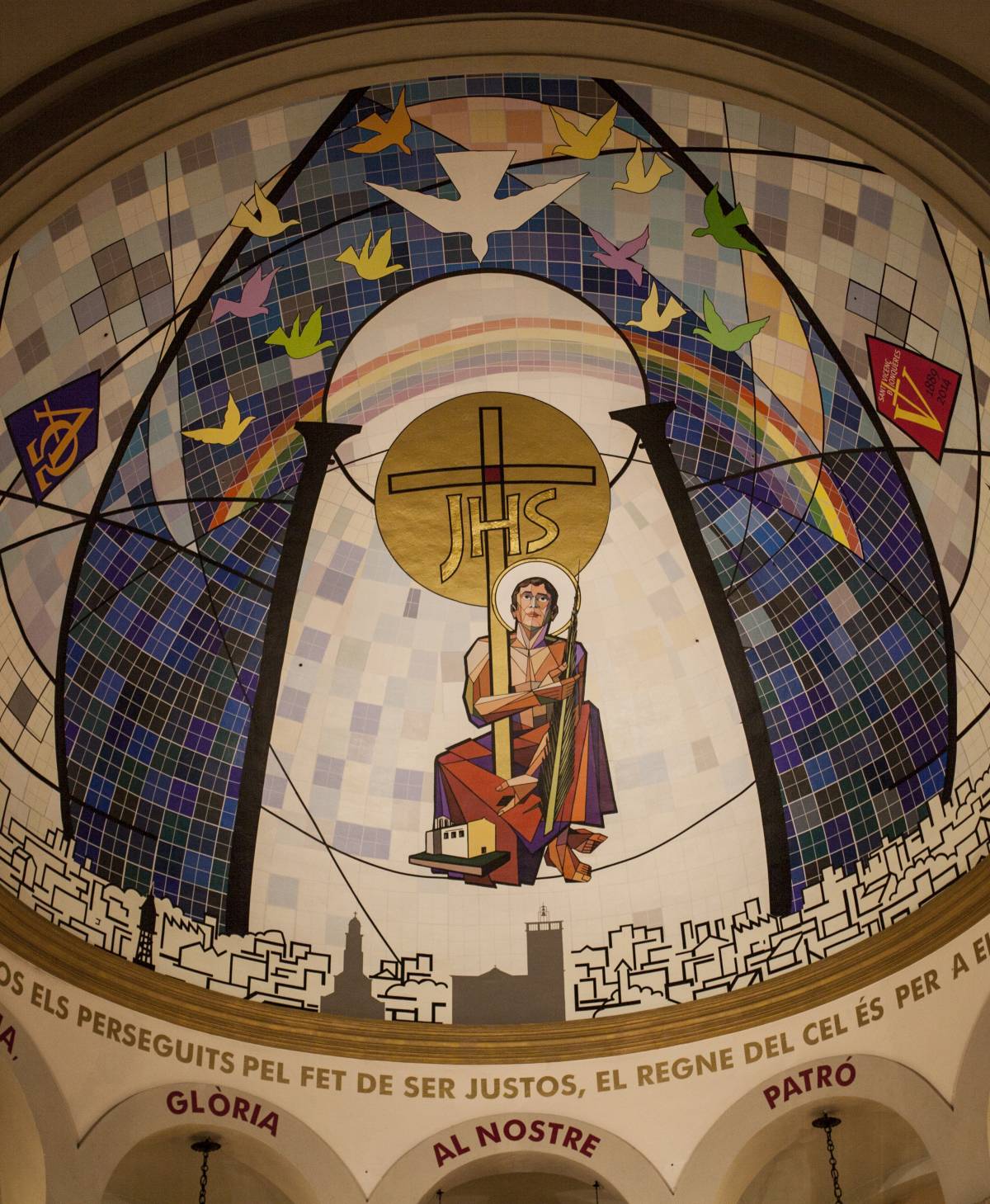 Absís a l’església de Sant Vicenç, de Jordi Rica - CEDIDA