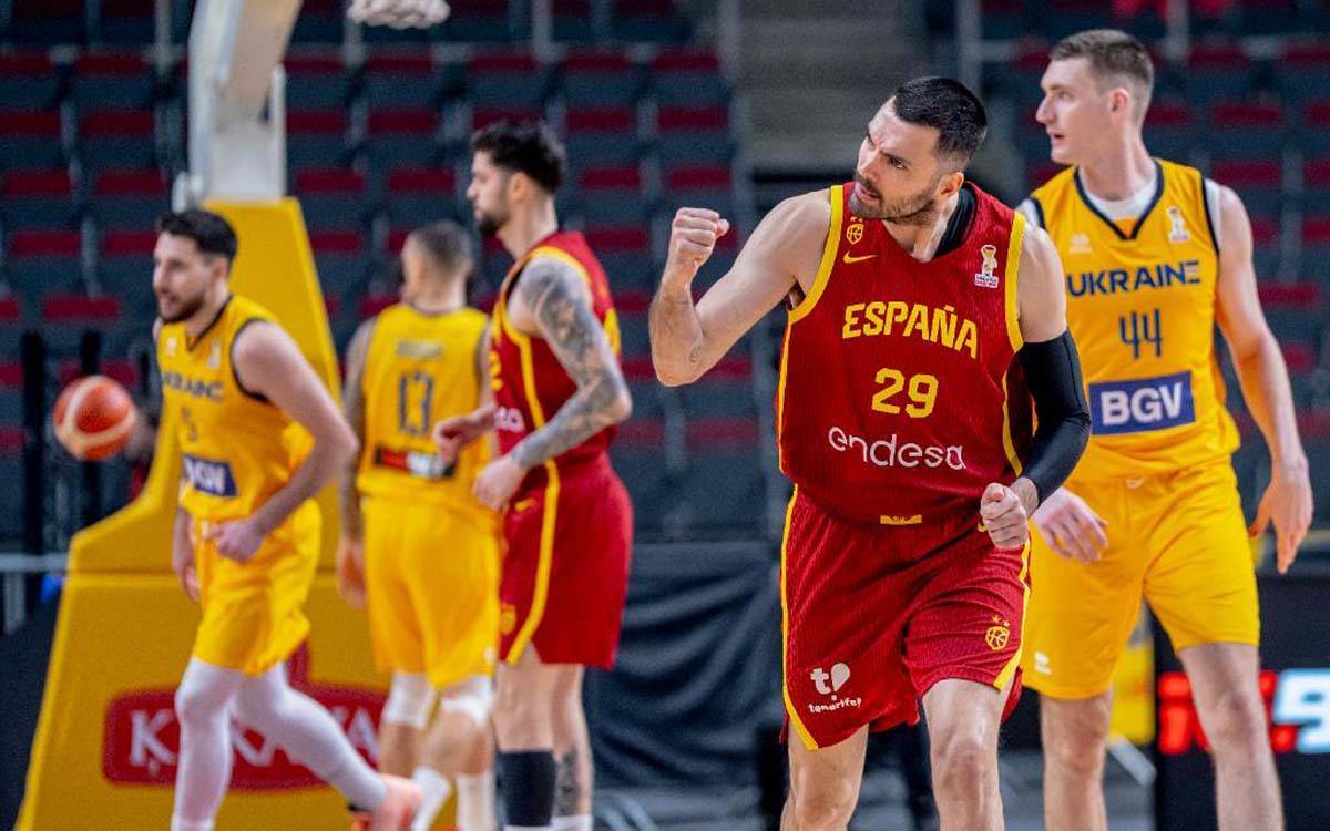 Bassas, Reyes i Oriola sumen el triomf amb la selecció espanyola (66-86)