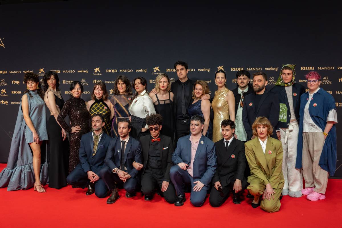 Els Premis Goya de Barcelona, en marxa: pins de «Free Palestine» a la catifa vermella