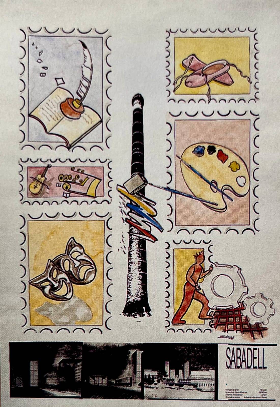 Les xemeneies de Sabadell - Sebastián González