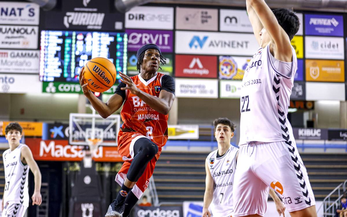 El Baxi Manresa trenca la mala ratxa a la Lliga U22 amb una victòria clara contra el Burgos (90-71)