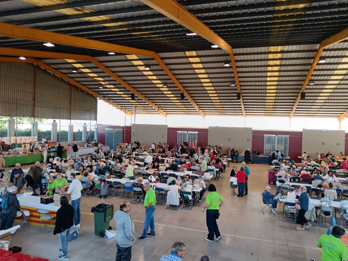 Trobada de puntaires a Polinyà