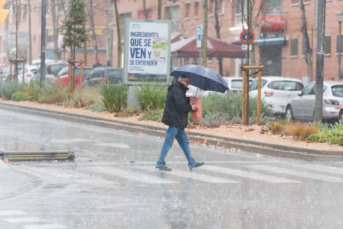 Canvi de temps a Sabadell: ruixats i denses nuvolades per la borrasca Regina 