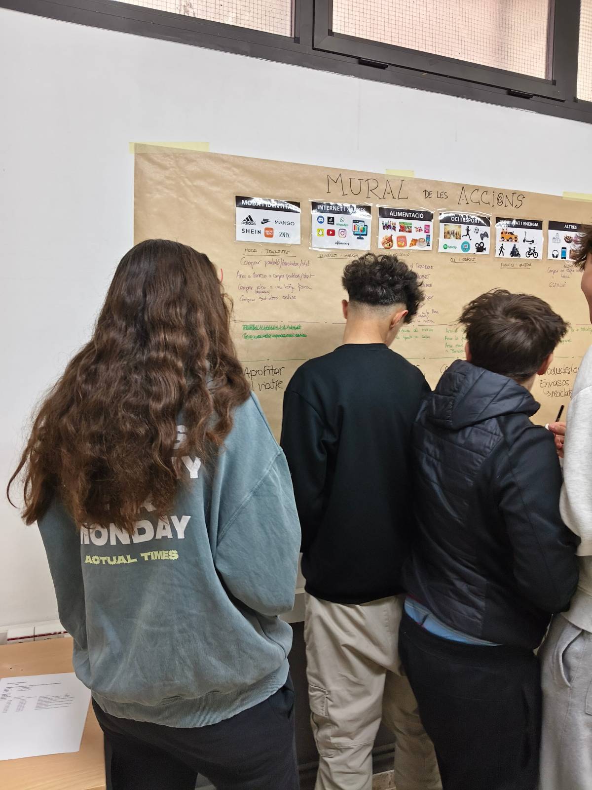 El projecte «Els secrets del consum conscient» avança amb força amb els alumnes de la UEC l’Afrau de Solsona 