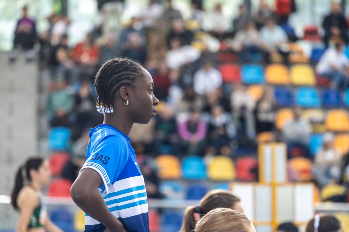 Fatu Diallo es queda a tocar del podi en la seva estrena en un estatal absolut