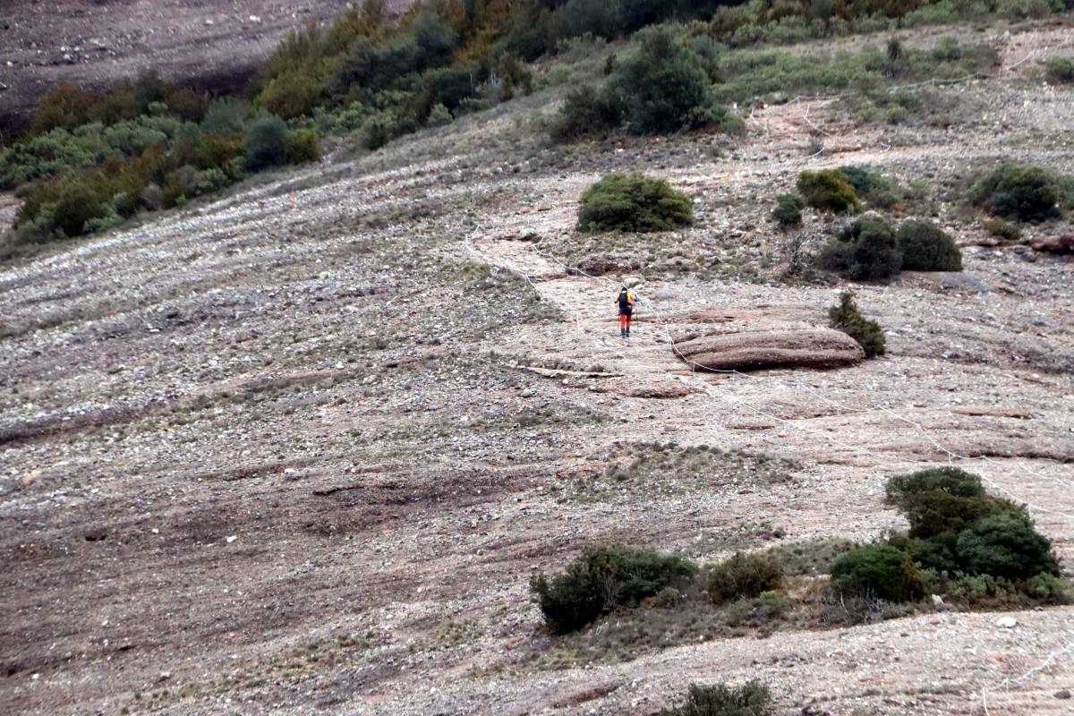 Escalada al Parc Natural de Sant Llorenç - Mar Martí (ACN) Escalada al Parc Natural de Sant Llorenç