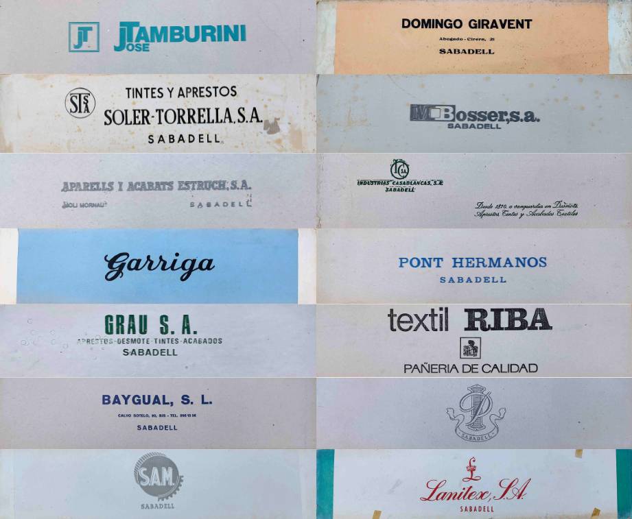 Plegadors inclosos en la donació - Cedida Plegadors inclosos en la donació