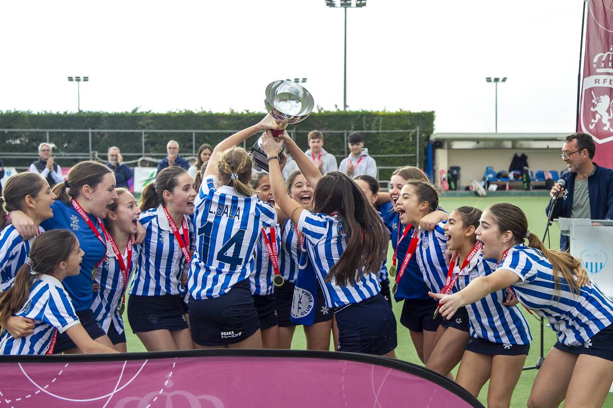 El Club Egara, campió d'Espanya infantil femení