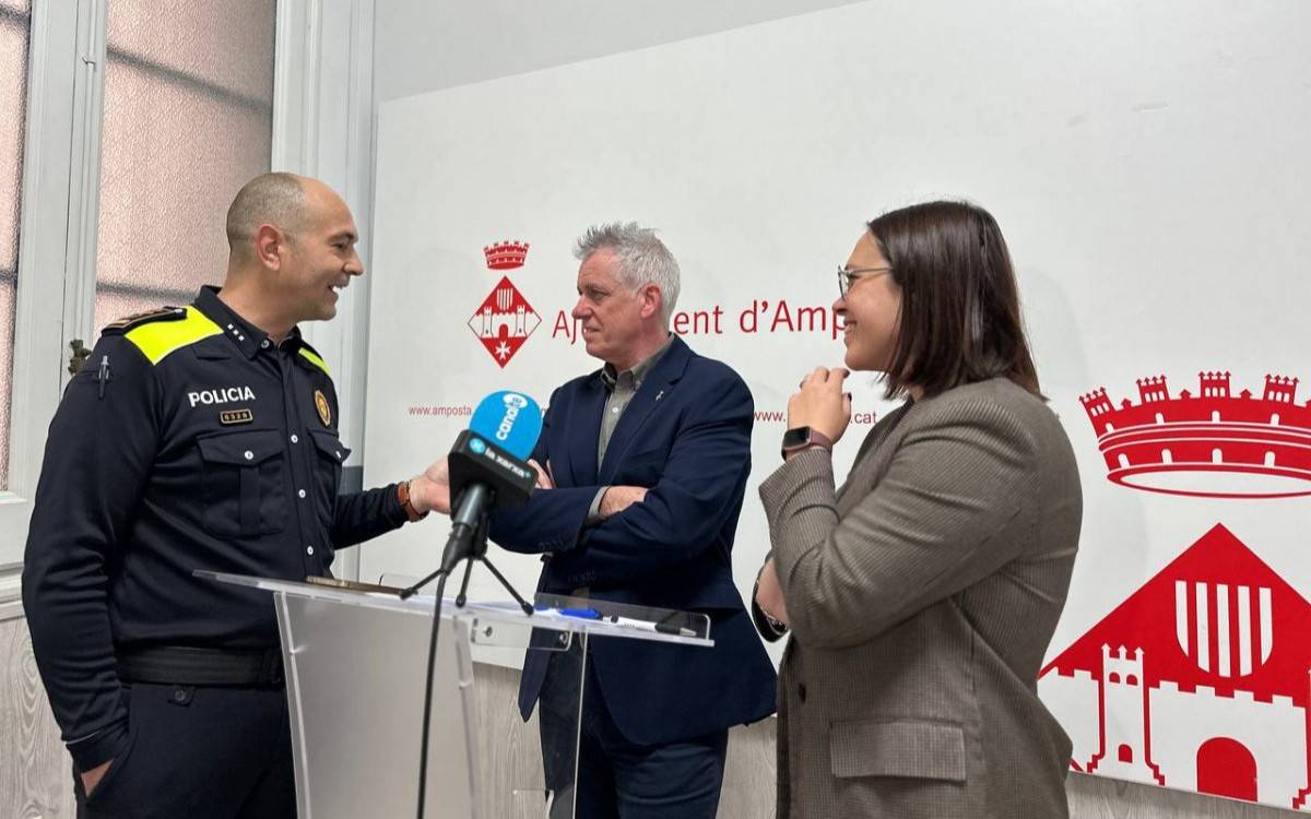 Amposta redueix un 8,43% els fets delictius el 2025 i se situa per sota de dades del 2011