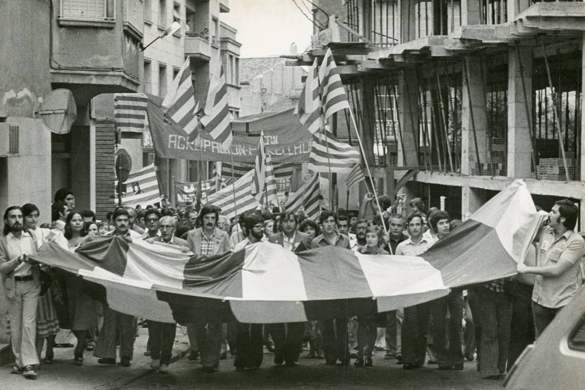Manifestants d’un onze de setembre