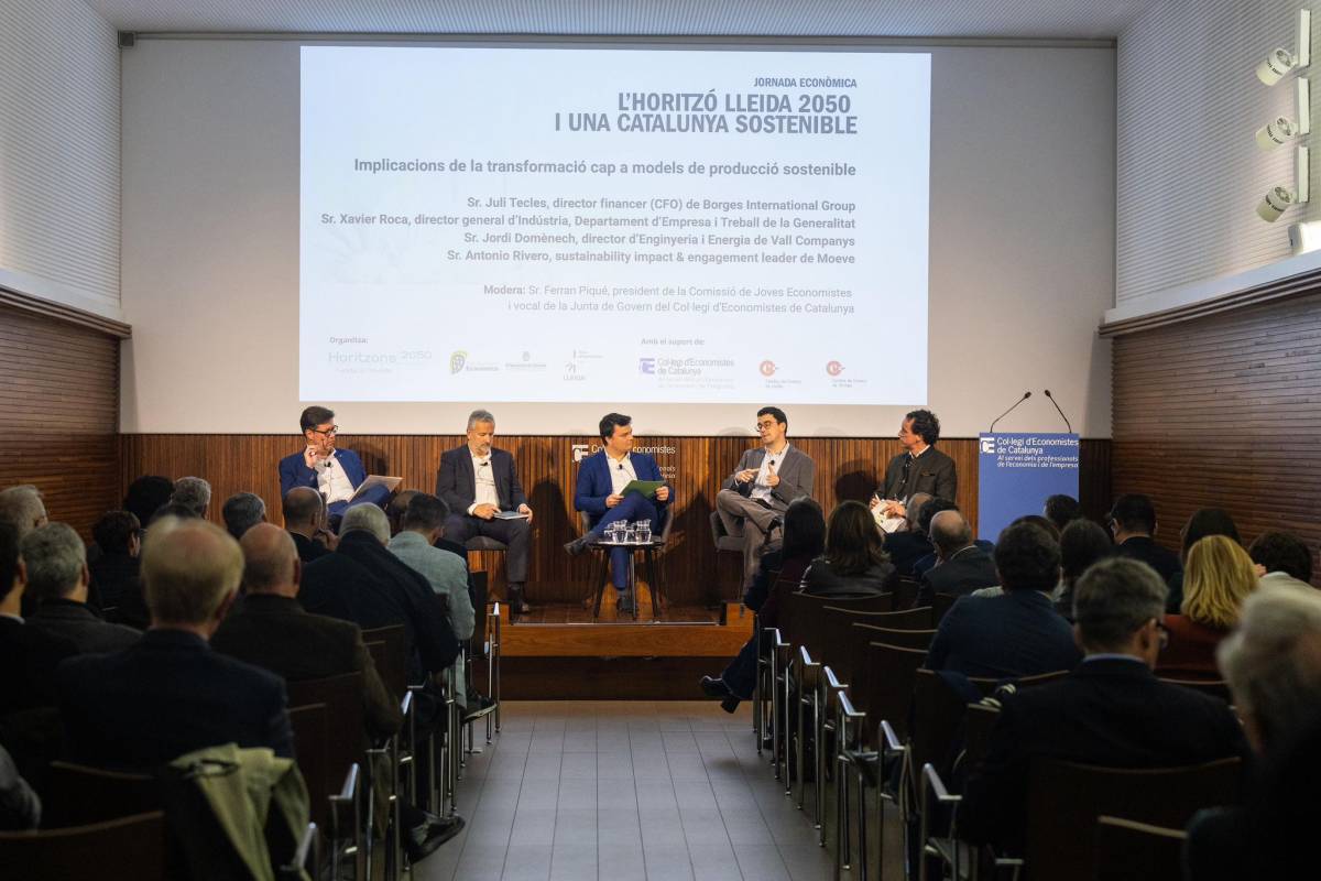 Els agents econòmics de Lleida presenten a Barcelona l'estratègia de transformació de la demarcació