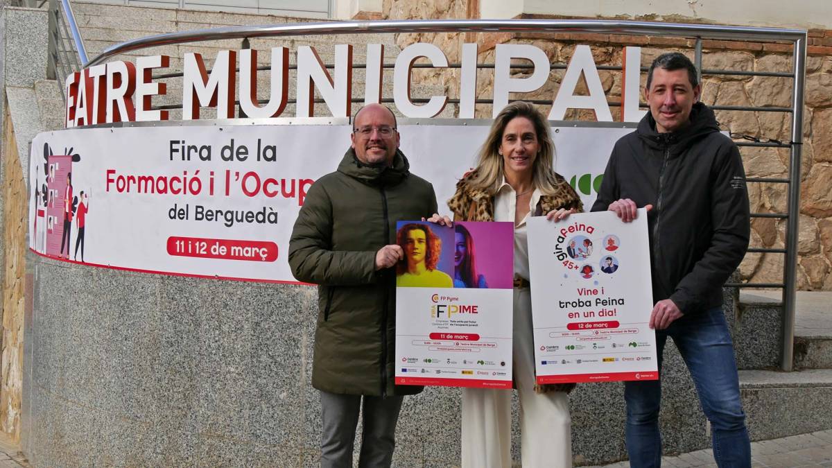 Primera Fira de la Formació i l’Ocupació del Berguedà: tot el que has de saber