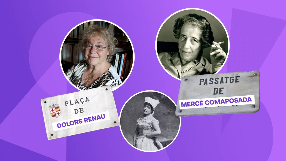 Les sis noves figures femenines dels carrers de Barcelona