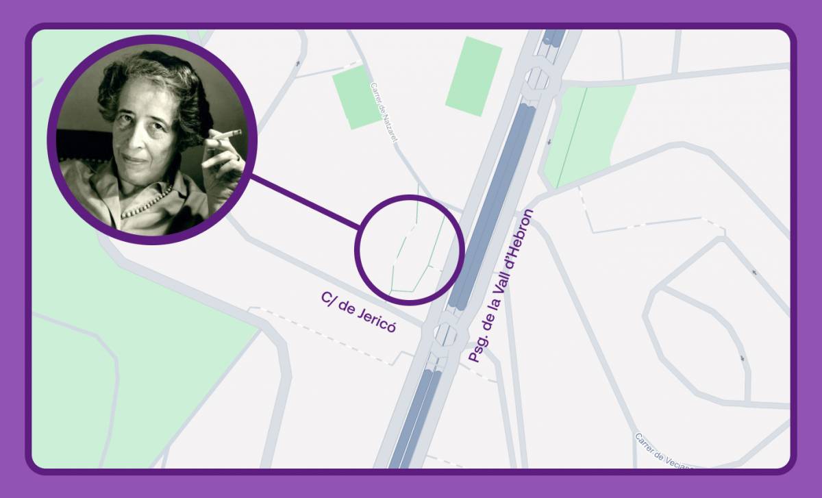 Carrer de Hannah Arendt 